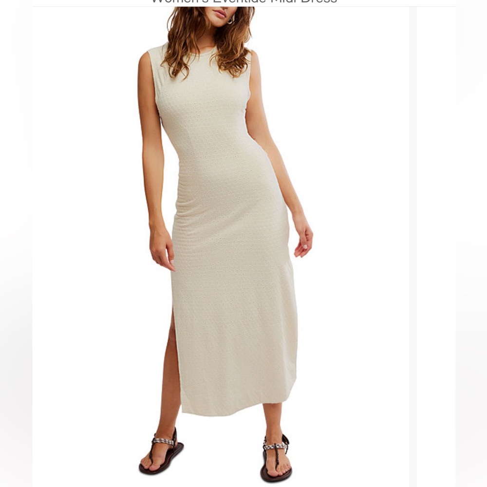 Free People Women's Eventide Midi Dress, Size XS